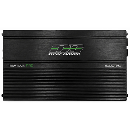 Deaf Bonce ATOM-400.4 PRO Apocalypse 4-Channel 1600W RMS Car Audio Amplifier