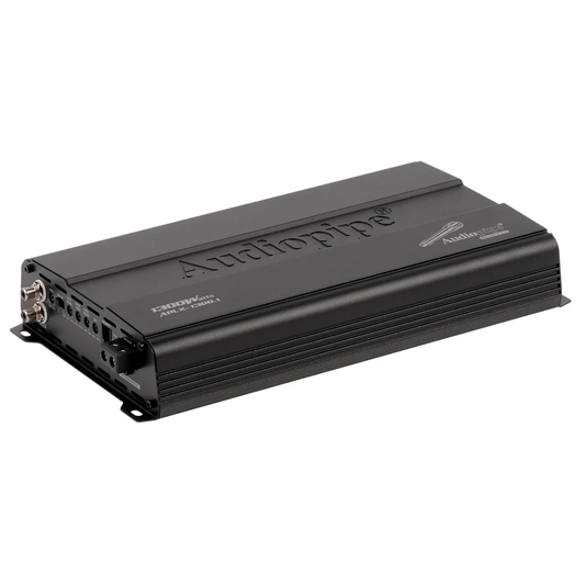 Audiopipe APLX-1300.1 Monoblock 1300W RMS @ 2-Ohms Class-D MOSFET Car Amplifier