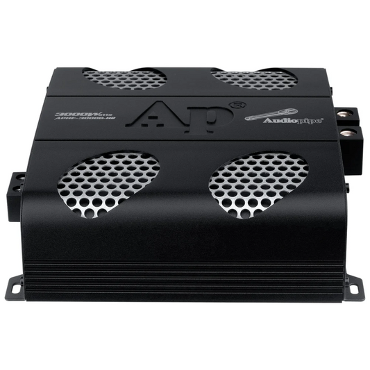 Audiopipe APHF-3000D-H2 Monoblock 3000W 2-Ohm Full Range Class-D Car Amplifier