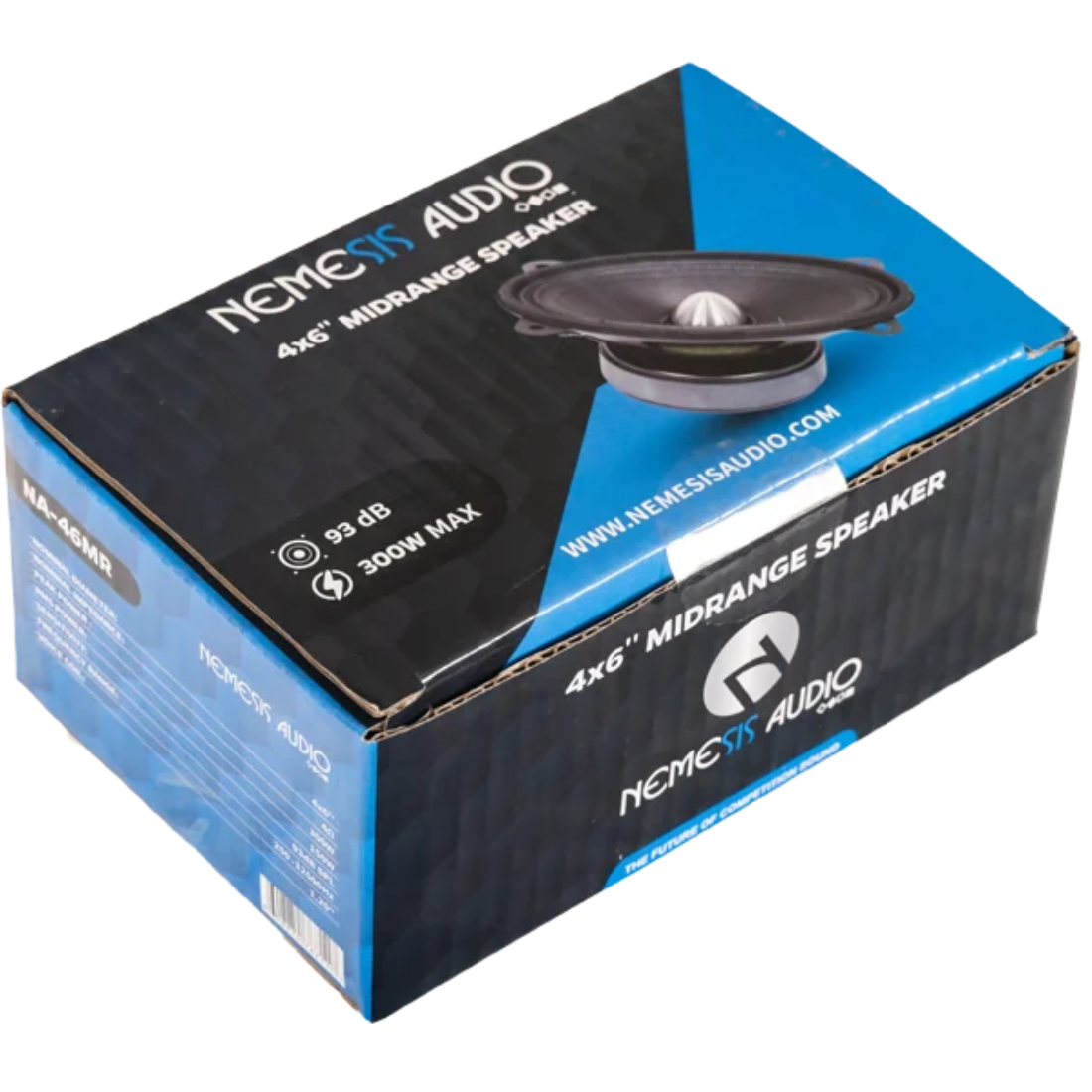 Nemesis Audio NA-46MR 4" x 6" 300W Max 1.25" VC 4-Ohms Midrange Speaker (Single)