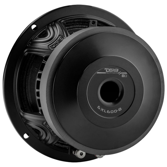 DS18 6XL600-8 6.5" 600W Max 8-Ohm Mid-Range Car Audio Loudspeaker (Single)