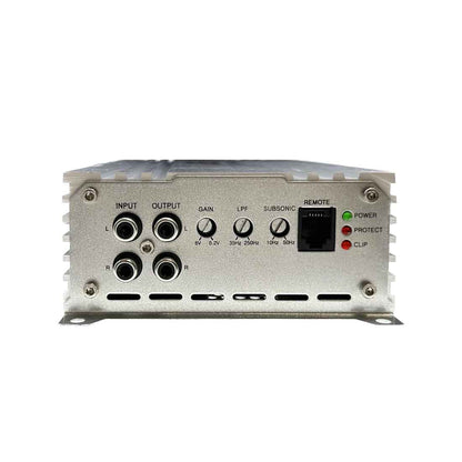Elite Audio EA3000M 1-CH Monoblock 1500W@1-Ohm Car Amplifier w/ Remote Bass Knob