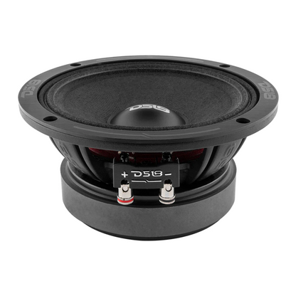 DS18 PRO-ZXI6M 6.5" 600 Watts Max 8-Ohm Car Audio Mid-Range Loudspeaker