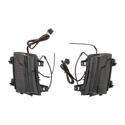 Heise JP-TSR-S Smoked Turn Signal Light for Jeep JL & JT Rubicon/Sahara 2018-Up
