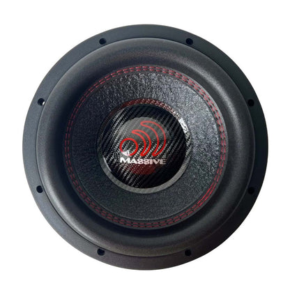 Massive Audio H104X 10" 4000 Peak 3" Dual 4-Ohm Voice Coil DVC Mega Subwoofer