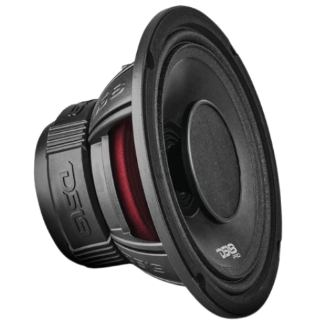 DS18 PRO-HY8.4B 8" 500W Max Coaxial Hybrid Mid-Range Speaker w/ Built-in Driver