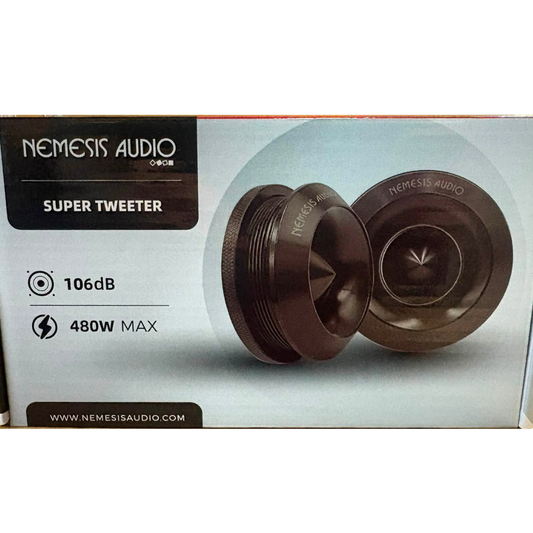 Nemesis Audio NEO-TW12 1" 480W Peak 4-Ohm Neodymium Super Tweeters (Pair)