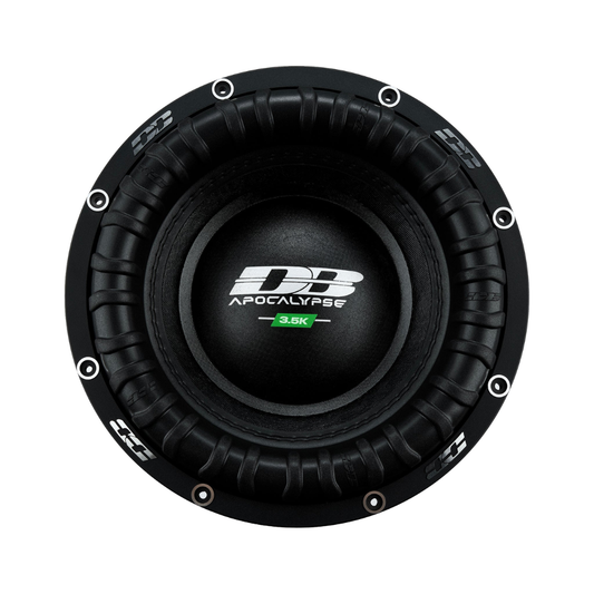 Deaf Bonce DB-3.5K12 D2 12" 7000W Max Dual 2-Ohm Voice Coil DVC Car Subwoofer