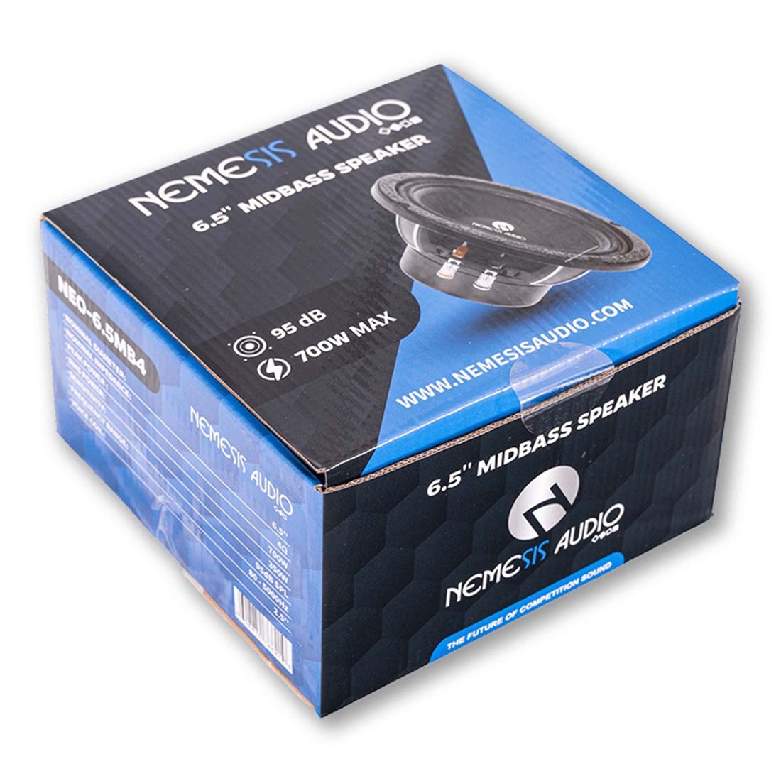 Nemesis Audio NEO-6.5MB4 6.5" 700W Peak 4-Ohm 2.5" VC Neodymium Midbass Speaker