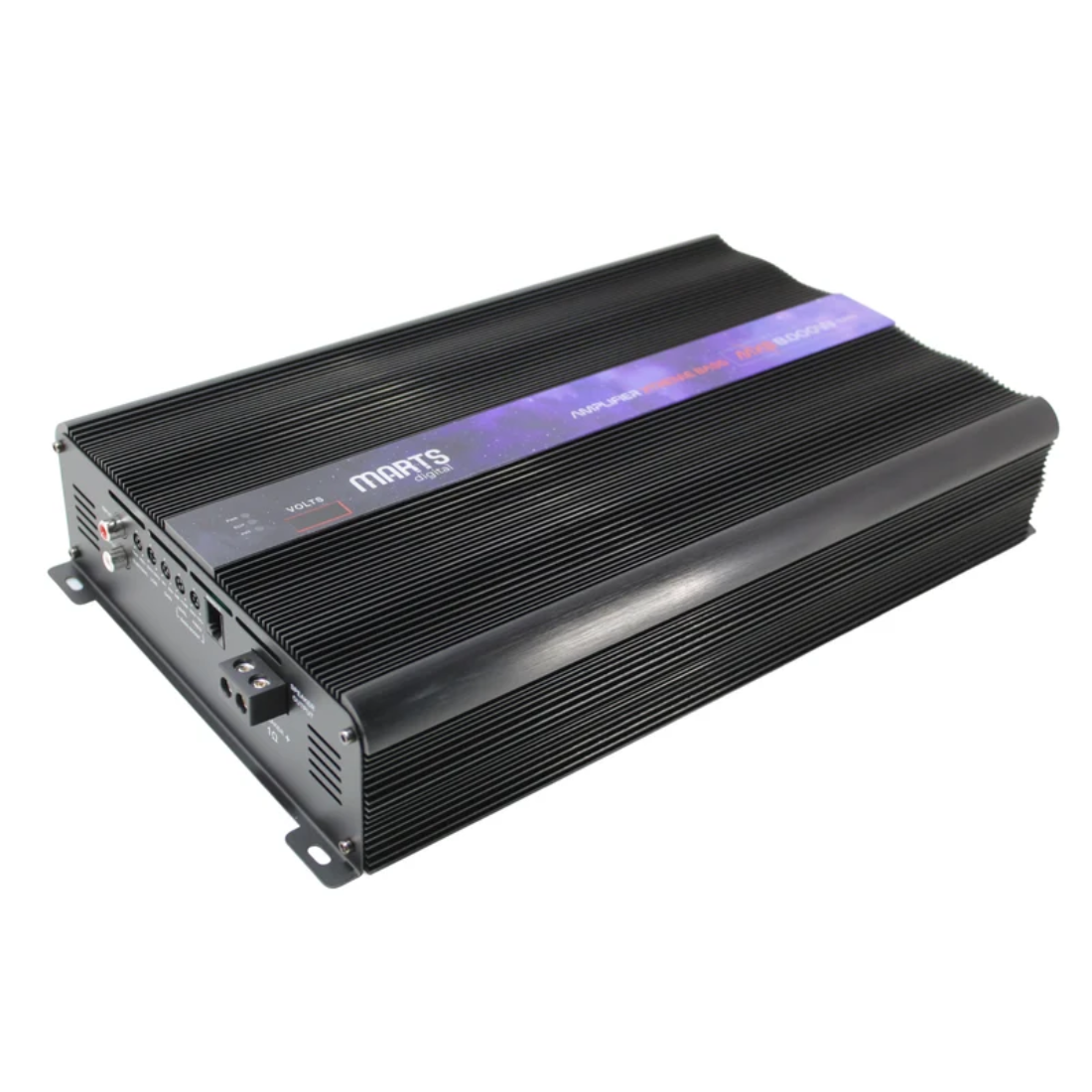 Marts Digital MXB 8000 1-Ohm Monoblock 8000W RMS Class-D Amplifier w/ Bass Knob