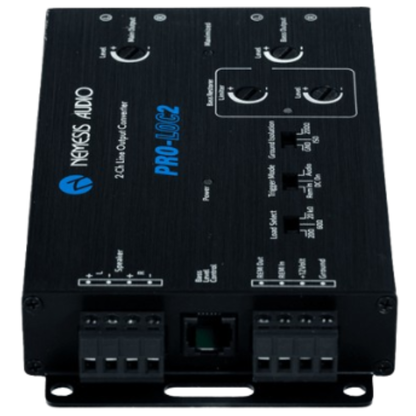 Nemesis Audio PRO-LOC2 400W Max 2-Channel Active Line Output Converter L.O.C