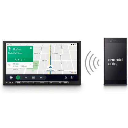 Sony XAV-AX4000 6.95" Apple CarPlay & Android Auto Digital Multimedia Receiver