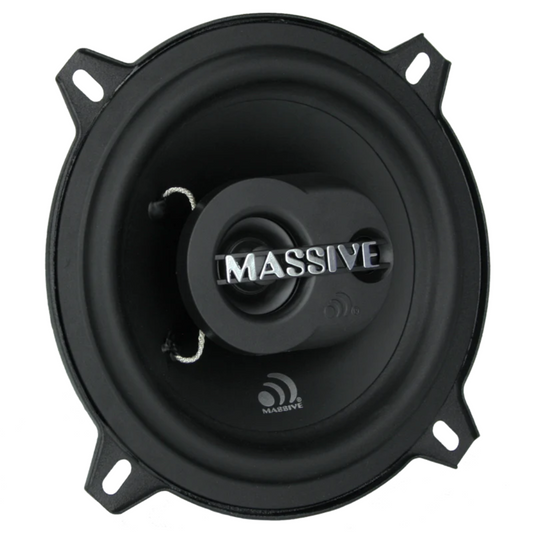 Massive Audio MX5 V2 5.25" 180 Watts Peak 4-Ohm Car Audio Coaxial Speakers