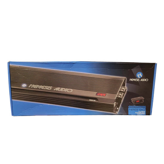 Nemesis Audio FIERCE-10KD Monoblock 10,000W Max Class-D Amplifier w/ Bass Knob