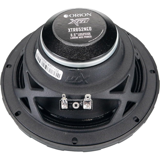 Orion XTR652NEO 6.5" 1200W Peak 2-Ohm Neodymium Midrange Bullet Speakers (Pair)