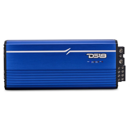 DS18 FRP-4K4/BL 4-Channel 4000W RMS Full-Range Class-D Car Amplifier (BLUE)