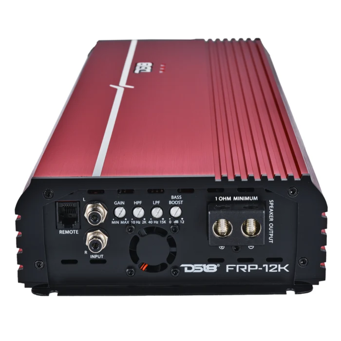 DS18 FRP-12K/RD 1-CH Monoblock 12,0000W RMS Class-D Full-Range Amplifier (RED)