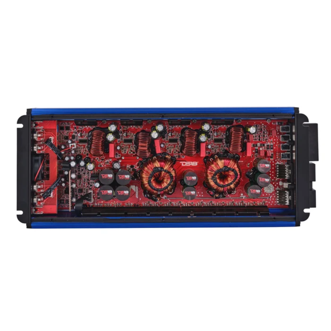DS18 FRP-4K4/BL 4-Channel 4000W RMS Full-Range Class-D Car Amplifier (BLUE)
