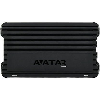 Deaf Bonce Avatar PS-150.4 4-Channel 150W RMS @ 4-Ohm Car Audio Amplifier