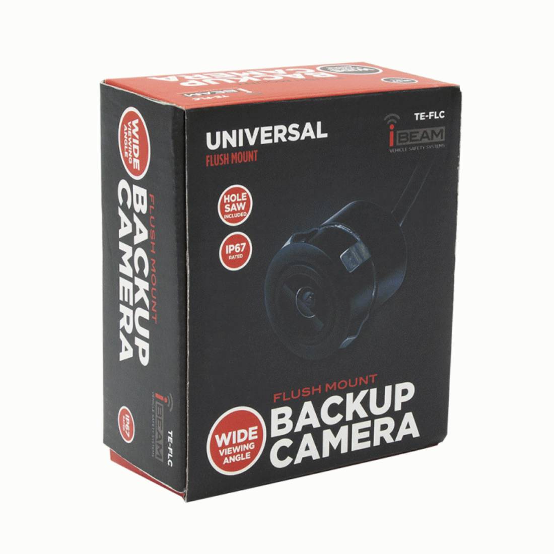 Metra TE-FLC iBeam Universal Flush Mount Backup Camera with Metal Housing