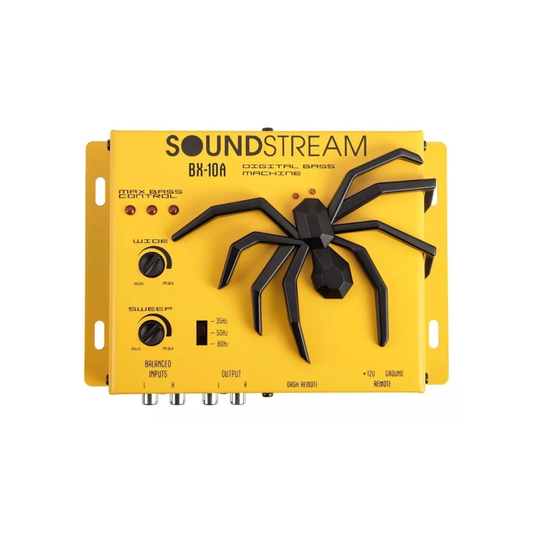 Soundstream BX-10A Digital Bass Restoration Processor with Dash Mount Control