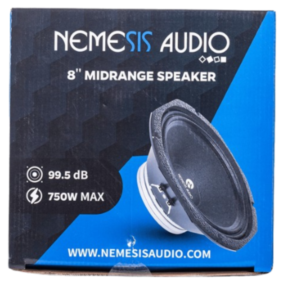 Nemesis Audio NEO-8SB4 4-Ohm 8" 750W Peak 2" VC Neodymium Midrange Speaker