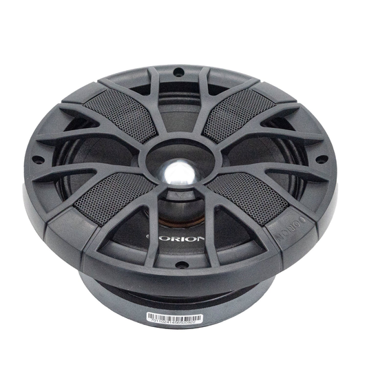 Orion XSM804SL 8" 1400W Peak 4-Ohm Shallow Slim Midrange Car Speakers (Pair)