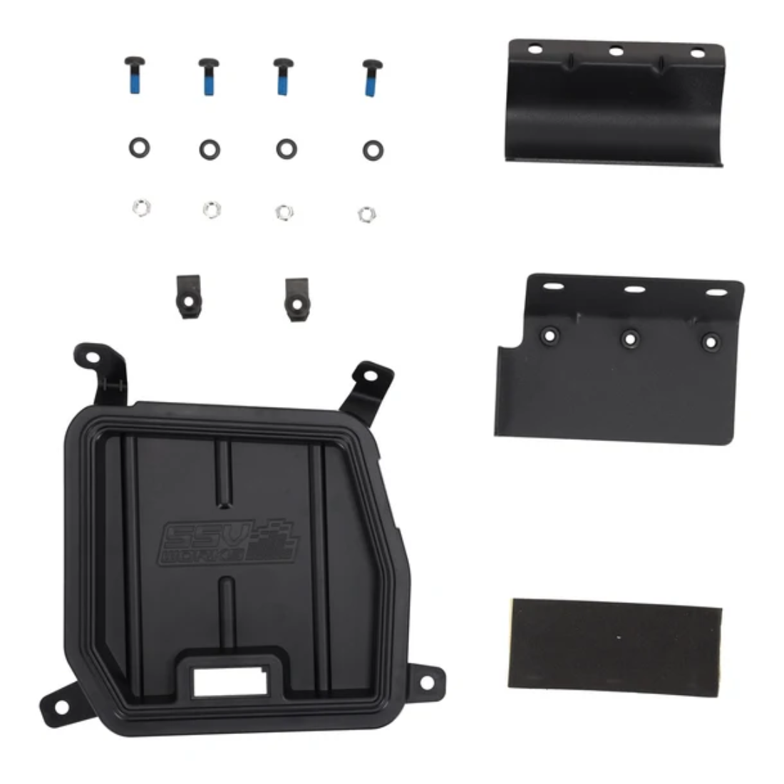 SSV Works 250-RZ6-UDP10U 10" Empty Under-Dash Sub Enclosure for RZR Pro R/S/XP