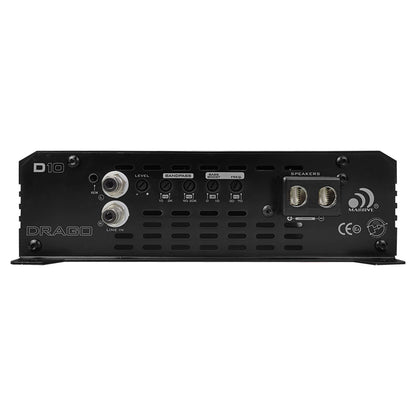 Massive Audio D10 10,000 W Max Monoblock Class D Micro Full Range Car Amplifier
