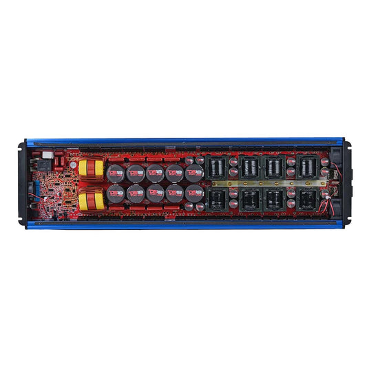 DS18 FRP-12K/BL 1-CH Monoblock 12,0000W RMS Class-D Full-Range Amplifier (BLUE)