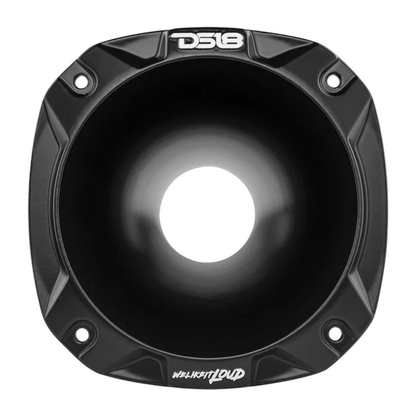 DS18 PRO-HA102/BK 2" Aluminum Bolt-On Horn with 35° Sound Coverage (Black)