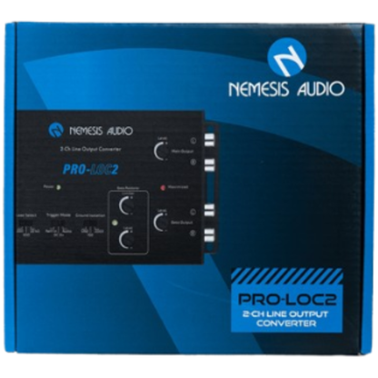 Nemesis Audio PRO-LOC2 400W Max 2-Channel Active Line Output Converter L.O.C