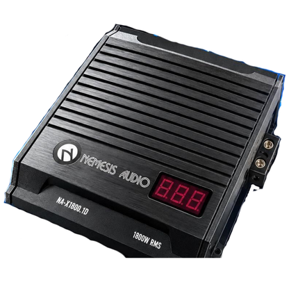 Nemesis Audio NA-X1800.1D 1-CH Monoblock 18000W RMS Class-D Full-Range Amplifier