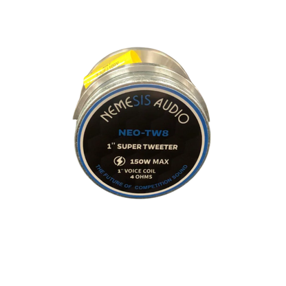 Nemesis Audio NEO-TW8 1" 150W Peak 4-Ohm Car Audio Super Tweeter (Single)
