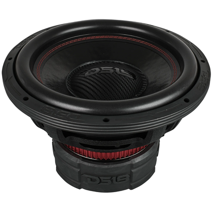 DS18 EXL-TR12.4D 12" 3000W Max 4-Ohm DVC Dual Stack Subwoofer w/ Reinforced Cone