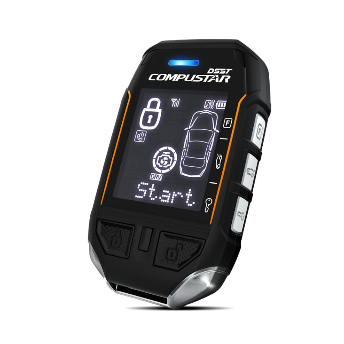Compustar CS9920-AS All-In-One 2-Way LCD SS Car Alarm & Remote Start Kit