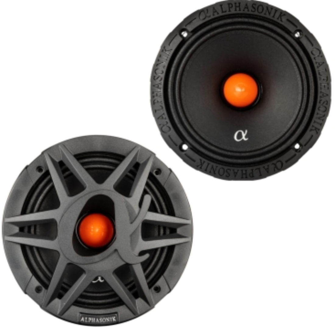 Alphasonik VCA-808 VCA Venum 8" 1800W Max 8-Ohms Mid-Range Car Audio Speaker