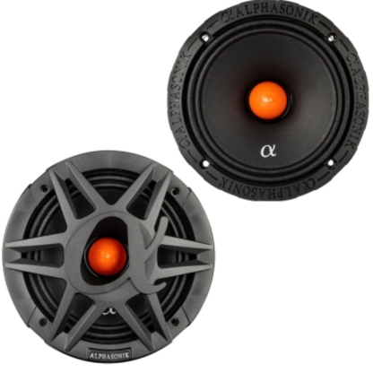 Alphasonik VCA-808 VCA Venum 8" 1800W Max 8-Ohms Mid-Range Car Audio Speaker