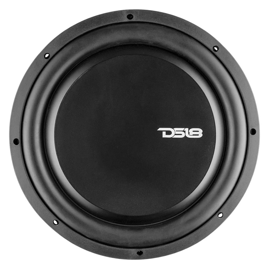 DS18 PSW12.4D 12" 1200W Max Dual 4-Ohm Water-Resistant Shallow Mount Subwoofer