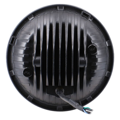 HEISE JP-704RGB RGB Backlit Headlight - 7 Inch, 15 LED