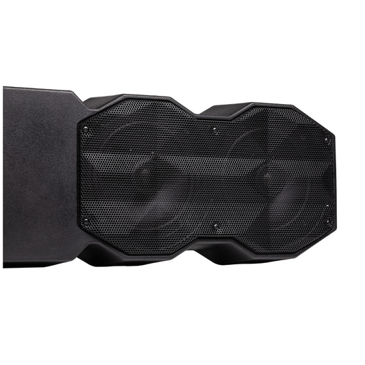 MB Quart MBQOH46-1 46" 160W Universal Marine Speaker Bar Overhead Audio System