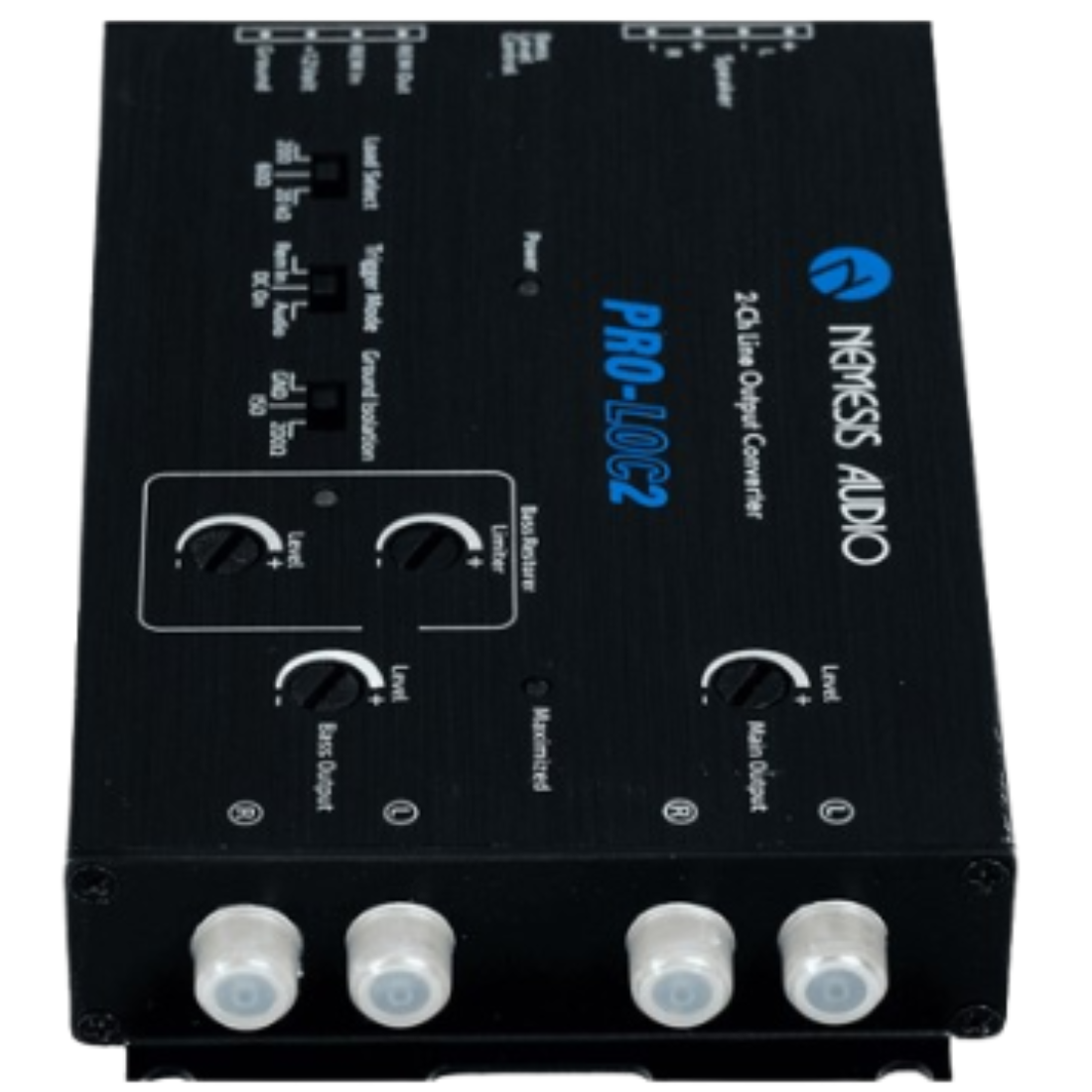 Nemesis Audio PRO-LOC2 400W Max 2-Channel Active Line Output Converter L.O.C
