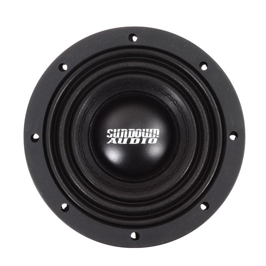 Sundown Audio U-6.5SW-D4 6.5" 400W RMS Dual 4-Ohm Voice Coil DVC Car Subwoofer