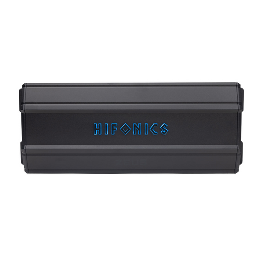Hifonics ZD-2550.1D 1-Channel / Monoblock 2550W Max Class-D Car Audio Amplifier