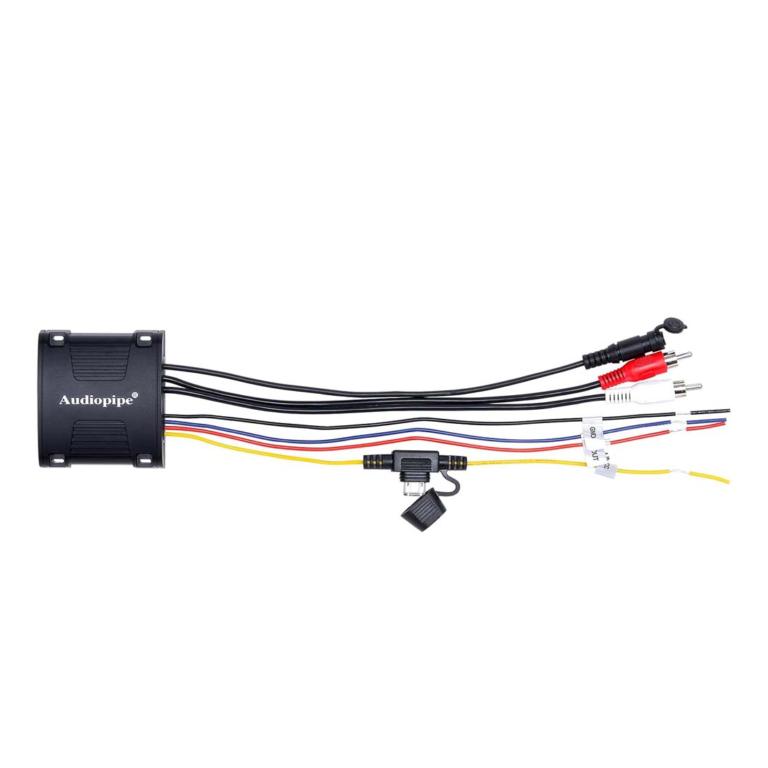 Audiopipe AP-BTM-1750IP IPX7 Bluetooth 5.0 Wireless Music Stream Audio Receiver