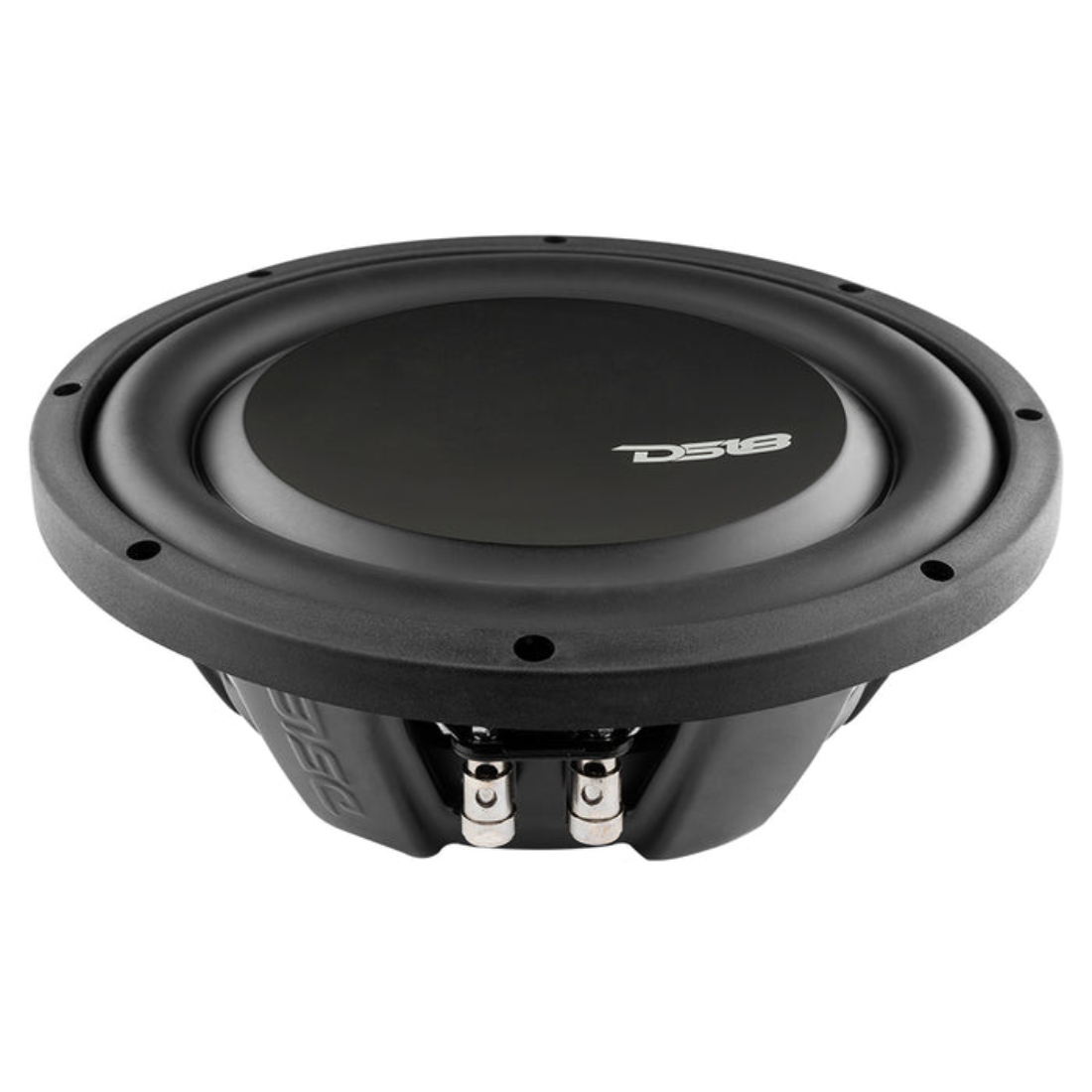 DS18 PSW10.4S 10" 1000W Max Single 4-Ohm SVC Water Resistant Shallow Subwoofer