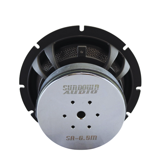 Sundown Audio SA-6.5M SA Series 6.5" 125W RMS 4-Ohm Mid-Bass Car Speakers (PAIR)