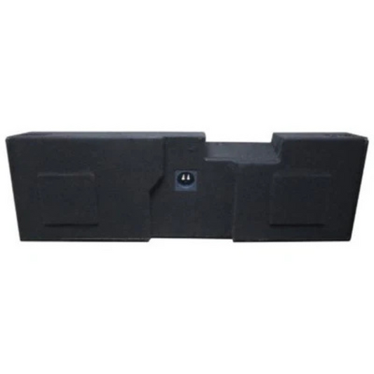 QPower QL-GMC19210 Dual 10" Vented Sub Enclosure w/ RGB for GMC 2019-24 Crew Cab