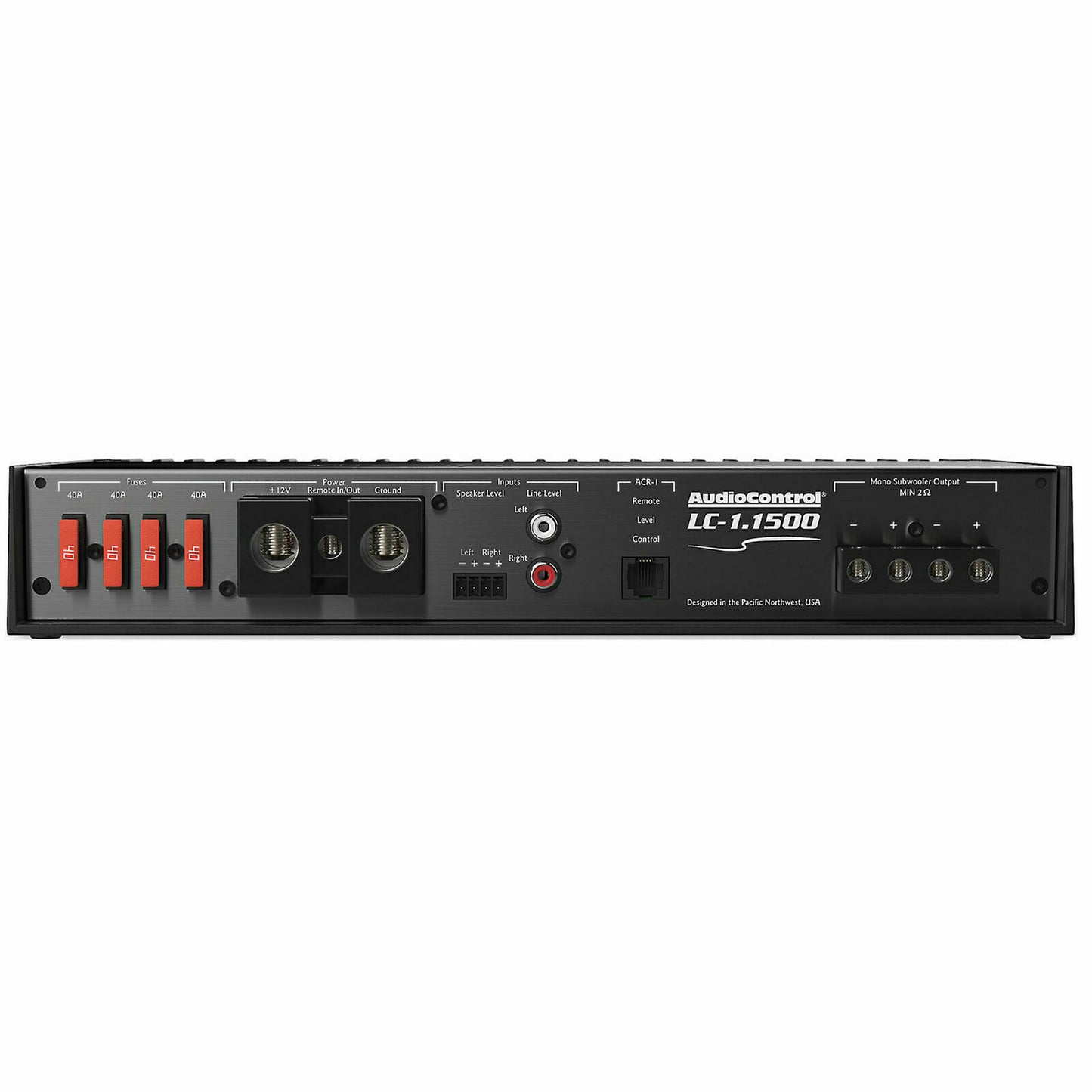 AudioControl LC-1.1500 High Power Mono Subwoofer Amplifier with Accubass