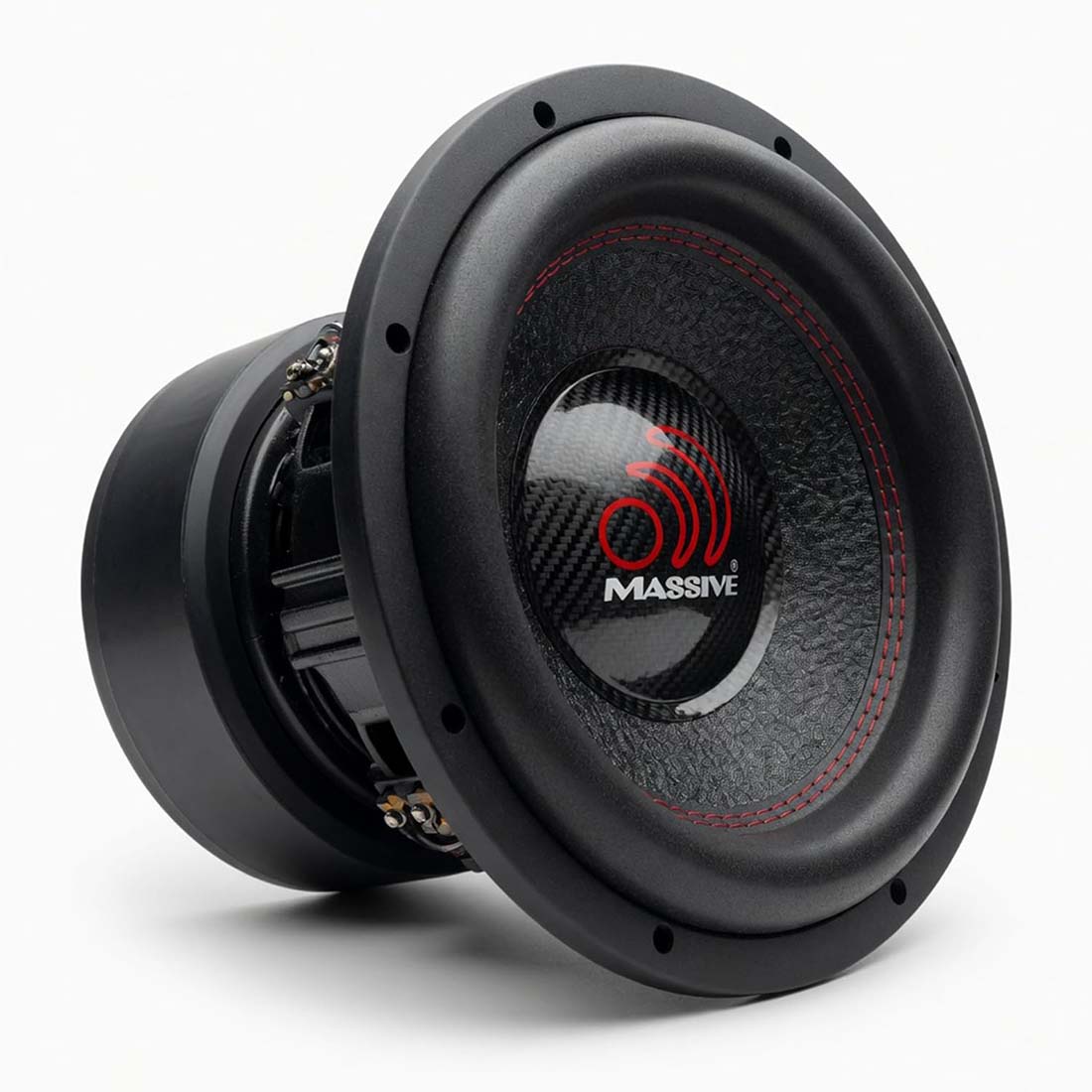 Massive Audio H104X 10" 4000 Peak 3" Dual 4-Ohm Voice Coil DVC Mega Subwoofer